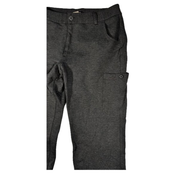 Duluth Trading Company Gray Knit Straight Leg Pants - Picture 4 of 4